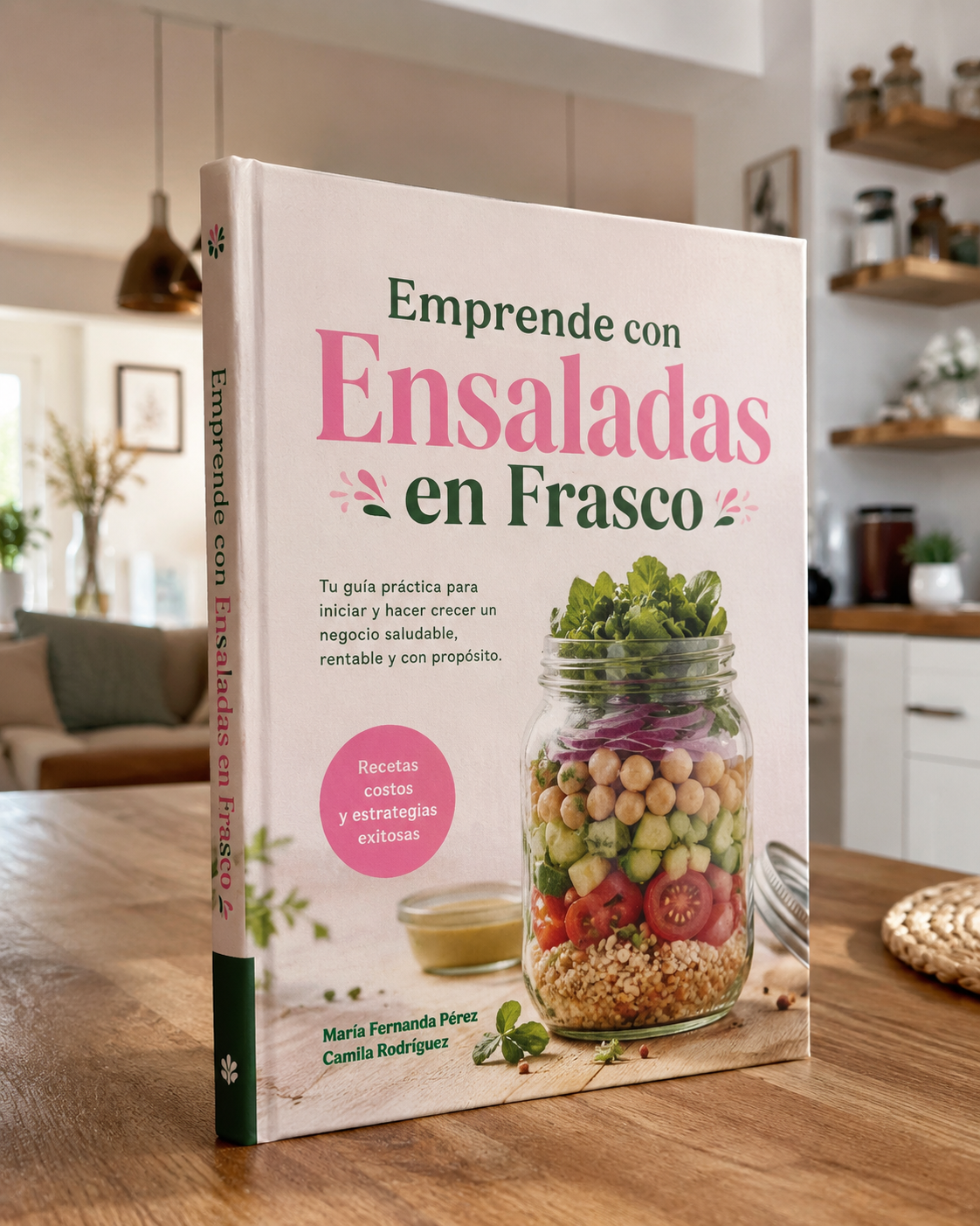 Emprende facil y rapido con ensaladas en frasco