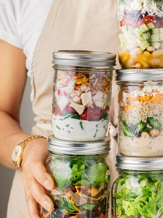 ENSALADAS EN FRASCO + ADEREZOS IRRESISTIBLES 🥗